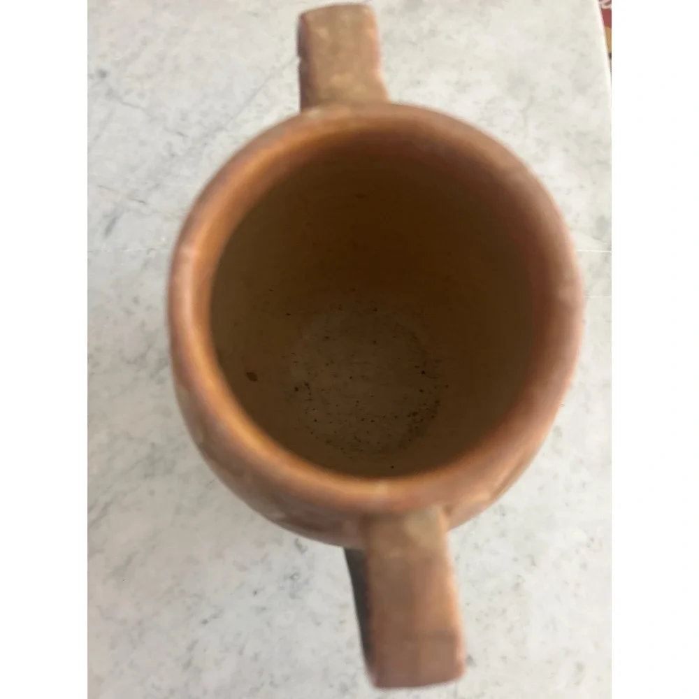 Roseville Falline Tan Vase SHAPE HARD TO FIND READ